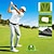 cheap Outdoor Fun &amp; Sports-New Rubber Bottom Golf Hitting Pad Ball Piece Hitting Pad Golf Swing Trajectory Detection Pad