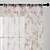 billige Gjennomsiktige gardiner-blomstertrykk semi ren gardin tenåringsjenter soveromsgardiner sett vinduspanel voile drapering for jenterom/barnerom/barnehage/stue 1 panel