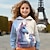cheap Girl&#039;s 3D Hoodies&amp;Sweatshirts-Girls&#039; 3D Unicorn Hoodie Pullover Long Sleeve 3D Print Spring Fall Active Fashion Cute Polyester Kids 3-12 Years Hooded Outdoor Casual Daily Regular Fit