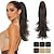 זול קוקו-הארכת קוקו חום שחור קליפ קוקו הארכת קוקו לנשים 22 אינץ&#039; תוספות שיער קוקו רב שכבתי סיכות שיער קוקו סינתטיות לשימוש יומיומי