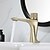 abordables Grifería para lavabos-Baño grifo del fregadero - Clásico Galvanizado Conjunto Central Sola manija Un agujeroBath Taps