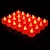economico Luci decorative-Lampada a candela elettronica a led da 24/50 pezzi, luce notturna rotonda a conchiglia bianca, piccola luce a led, per San Valentino, Natale, varie decorazioni natalizie