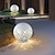 cheap Pathway Light-Waterproof Round Metal Hollow White Modern Outdoor Lanterns Lawn Lamp 110-240V
