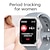 voordelige Slimme polsbandjes-696 BK01 Slimme horloge 1.81 inch(es) Slimme armband Smartwatch Bluetooth ECG + PPG Stappenteller Gespreksherinnering Compatibel met: Android iOS Heren Handsfree bellen Berichtherinnering