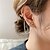 billige Bærbare tilbehør-perle øreklips menns og kvinners øredobber ikke-piercing falsk brusk øredobber øredobber smykker