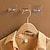 voordelige Badkamergadgets-1 stuks doorzichtige plastic zelfklevende haken voor aan de muur gemonteerde gordijnroeden en lotiondispensers - eenvoudig te installeren en handig opbergrek
