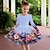 cheap Girl&#039;s 3D Dresses-Girls&#039; 3D Floral Rose Dress Long Sleeve 3D Print Spring Fall Sports &amp; Outdoor Daily Holiday Cute Casual Beautiful Kids 3-12 Years Casual Dress A Line Dress Above Knee Polyester Regular Fit