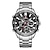 voordelige Quartz-horloges-LIGE Heren Quartz horloges Diamant Luxe Grote wijzerplaat Zakelijk Kalender Datum Zinklegering Horloge