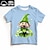 cheap Girl&#039;s 3D T-shirts-St. Patrick Girls&#039; 3D Four Leaf Clover Tee Shirt Short Sleeve 3D Print Summer Active Fashion Cute 100% Cotton Kids 3-12 Years Crew Neck Outdoor Casual Daily Regular Fit