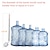 billige Badeværelsesgadgets-flaskebørste til 5 gallon vandkande, halmrensebørste, 5 gallon vandflaskerensebørste til rengøring flaskebørste med langt håndtag til spandbørste med stive børster
