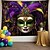 baratos Tapeçarias de férias-Máscara de carnaval pendurado tapeçaria arte da parede grande tapeçaria mural decoração fotografia pano de fundo cobertor cortina casa quarto sala estar decoração