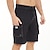 cheap Mens Active Shorts-Men&#039;s Swim Shorts Swim Trunks Beach Shorts Sports Going out Weekend Breathable Quick Dry Running Casual Pocket With Compression Liner Plain Knee Length Gymnatics Activewear Black Yellow Micro-elastic