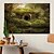 billiga Landskapstryck-landskap väggkonst canvas underbara träd grotta tryck och affischer bilder dekorativ tyg målning för vardagsrum bilder ingen ram