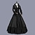 preiswerte Historische &amp; Vintage-Kostüme-Retro Vintage Viktorianisch Edwardian Kleid Rock Jacke Abendkleid Prinzessin Brautkleidung Damen Maskerade Theater Dickens-Events Kleid