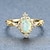 cheap Rings-Ring Wedding Vintage Style Gold Alloy Joy Elegant Vintage Fashion