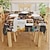 preiswerte Tischdecken-Maßgeschneiderte Tischdecke, personalisierte rechteckige Tischdecke für den Innen- und Außenbereich, Tischdecke in voller Größe, staub- und ölbeständige Antifouling-Tischdecke