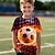 preiswerte 3D-T-Shirts für Jungen-Jungen 3D Fußball T-Shirt Hemd Kurzarm 3D-Druck Sommer Frühling Aktiv Sport Modisch Polyester kinderkleidung 3-12 Jahre Rundhalsausschnitt Outdoor Casual Täglich Regular Fit