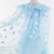 cheap Movie &amp; TV Theme Costumes-Frozen Fairytale Princess Elsa Flower Girl Dress Theme Party Costume Tulle Dresses Girls&#039; Movie Cosplay Halloween Blue With Accessories Dress Carnival Masquerade Cotton World Book Day Costumes