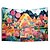 abordables art tentures-quilting art maisons suspendus tapisserie mur art grande tapisserie décor mural photographie toile de fond couverture rideau maison chambre salon décoration