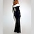 cheap Historical &amp; Vintage Costumes-Elegant Retro Vintage 1950s 1960s Dress Prom Dress Off Shoulder Bodycorn Women&#039;s Masquerade Party Dress