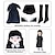 cheap Dolls Accessories-11inch Wednesday Adams Doll 360  Joint BJD Girls Can Change Transformable doll