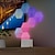 cheap Featured Collection-Tuya/Bluetooth RGB Esports Atmosphere Light Honeycomb Quantum Light Intelligent App Sound Control Induction Strange Light Board Indoor Wall Light 6/10 Packs Usb power Supply