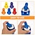 cheap Kitchen Utensils &amp; Gadgets-6pcs Easy Can Opener Bottle Opener Plastic Drink Lid Random Color Easy To Use Kitchen Accessories Cool Gadgets