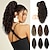 cheap Ponytails-Ponytail Extension Claw Clip In Ponytail Extensions Multi Layered Long Wavy Curly Ponytail Clip On Fake Hair Soft Natural Synthetic Hairpieces for Women Daily - Ash Blonde with Highlights