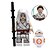 cheap Building Toys-8 Pcs Science Fiction Series Commander Of Baccarat Ray Kellogg Assembles Figurine Building Blocks For Toys