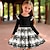 Χαμηλού Κόστους 3d φορέματα κοριτσιών-Απόκριες Κορίτσια » 3D Φλοράλ Φόρεμα βολάν Ροζ Μακρυμάνικο 3D εκτύπωση Άνοιξη Φθινόπωρο Αθλήματα &amp; Ύπαιθρος Καθημερινά Αργίες χαριτωμένο στυλ Καθημερινό Πανεμορφη Παιδιά 3-12 χρόνια