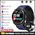 preiswerte Intelligente Armbänder-696 TK62 Smartwatch 1.42 Zoll Smart-Armband Bluetooth EKG + PPG Temperaturüberwachung Schrittzähler Kompatibel mit Android iOS Herren Freisprechanlage Nachrichterinnerung IP 67 47mm Uhrengehäuse