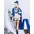 levne Anime kostýmy-Inspirovaný Genshin Impact Focalors Anime Cosplay kostýmy japonština předvečer Všech svatých Cosplay obleky Dlouhý rukáv Kostým Pro Dámské