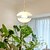 cheap Island Lights-40 cm Dimmable Ceiling Lights Metal Geometrical Painted Finishes Modern 110-120V 220-240V