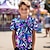 ieftine tricouri 3d pentru băieți-Carnaval Băieți 3D Geometric Tricou Cămașă Manșon scurt Tipărire 3D Vară Activ Sport Modă Poliester Copii 3-12 ani Stil Nautic În aer liber Casual Zilnic Fit regulat