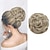ieftine Meșe-coc dezordonat coc de păr ciufulit coc de păr cu bandă elastică de cauciuc sintetic ondulat și ondulat șlefui de păr coc de păr artificial piese pentru femei