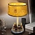 baratos Candeeiros de Mesa-Candeeiro de mesa harry potter com castelo de hogwarts iluminado, decoração de natal presente de natal 18,5*12cm