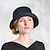 זול כובע מסיבות-כובעים סיבים קש כובע שמש כובע שמש חתונה מזדמנים הגנה מפני השמש אלגנטי עם כיסוי ראש חרוזים
