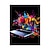 olcso Rajzfilm nyomatok-fali művészet vászon színes neon gamer kontroller nyomatok és poszterek képek dekoratív szövetfestés nappaliba képek keret nélkül