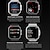 voordelige Smartwatches-iMosi D8 Slimme horloge 2.01 inch(es) Smart horloge Bluetooth Stappenteller Gespreksherinnering Activiteitentracker Compatibel met: Android iOS Dames Heren Lange stand-by Handsfree bellen