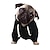 billige Hættetrøjer med kæledyrstryk-hunde hættetrøje med bogstavtryk tekst memes hjælp monster hund sweatere til store hunde hunde sweater solid blød børstet fleece hundetøj hund hættetrøje sweatshirt med lomme