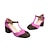 ieftine Tocuri de Damă-Pentru femei Tocuri Pantofi pumps Sandale Mary Jane Mărime Plus Size Petrecere În aer liber Ziua Îndrăgostiților Bloc Culoare Blocați călcâiul Vârf rotund Elegant Epocă Modă Plimbare Piele de