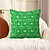 זול כיסוי כרית לחג-עלים ירוקים 1 יחידה כיסוי כרית בגדלים מרובים כריות דקורטיביות חופי חיצוניות כיסויי כריות רכים לספת מיטת ספה לעיצוב הבית