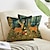 baratos estilo animal-Capa de almofada dupla face de cervo nórdico, 4 peças, macia, decorativa, quadrada, fronha para quarto, sala de estar, sofá, cadeira