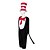 billiga Film- och TV-kostymer-Katten i hatten Katt Cosplay-kostym Pojkar Flickor Film-cosplay Animé Flickor Pojkar Halloween Maskerad Trikot / Onesie Klänning Hatt