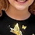 levne dívčí 3D trička-Dívčí 3D Motýl Košilky Košile Krátký rukáv 3D tisk Léto Aktivní Módní Roztomilý Polyester Děti 3-12 let Tričkový Venkovní Ležérní Denní Běžný