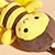cheap Dog Toys-1pc Bee Design Pet Grinding Teeth Plush Toy Durable Chew Toy For Dog Interactive Supply