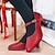 cheap Ballroom Shoes &amp; Modern Dance Shoes-Women&#039;s Heels Pumps Vintage Shoes Comfort Shoes Party Outdoor Daily Kitten Heel Round Toe Elegant Vintage Fashion Leather Cowhide Buckle Ankle Strap Silver Dark Red Black