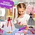 billige Dukketilbehør-børnetøj design gør-det-selv dukke tøj børnehave kunsthåndværk klasse kreativt materiale pakke tøj stof skrædder