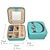 זול תיקי טיולים-1 pc קופסת תכשיטים נייד מיני דמוי עור- סקאי עבור כל אגבי נייד
