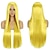 cheap Costume Wigs-Synthetic Wig Straight Middle Part Machine Made Wig Long A1 A2 A3 A4 A5 Synthetic Hair Women&#039;s Cosplay Soft Party Blonde Pink Red